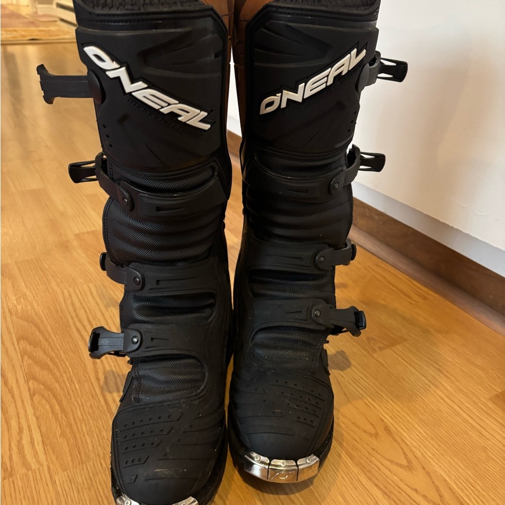Men's 11 O'Neal Black Motocross Boots